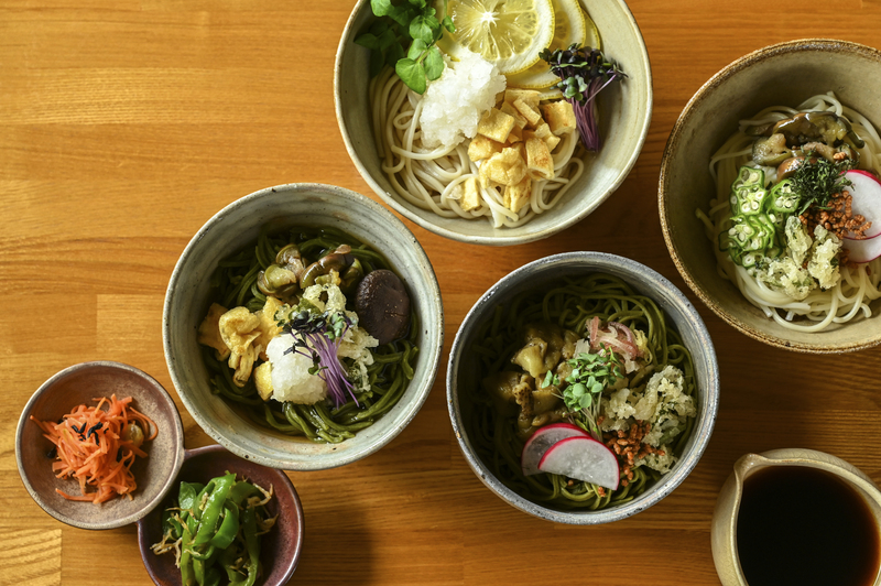 茶農家の夏ランチ- 新富蕎麦の夏ランチ